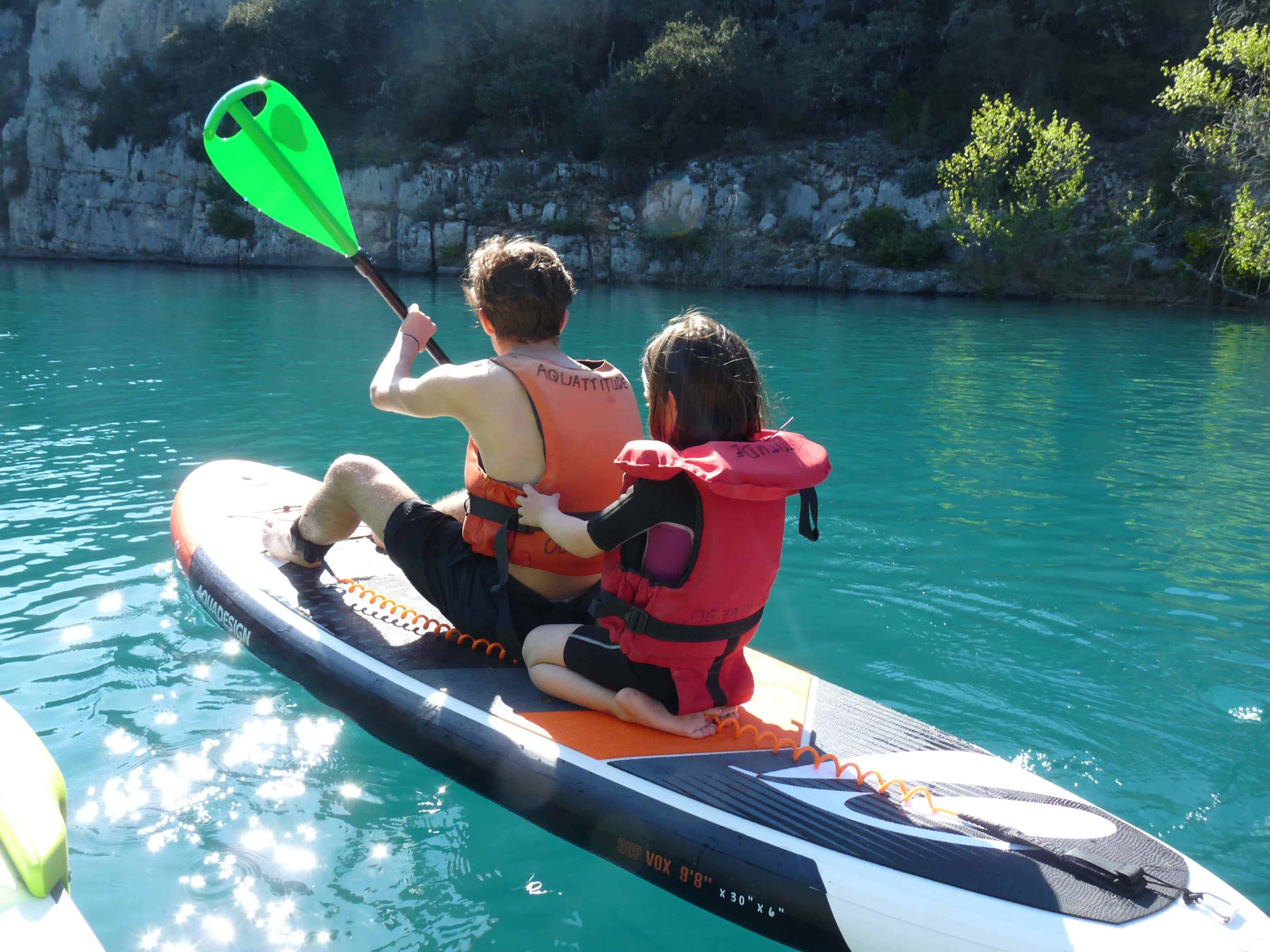 Kayak, stand up paddle board and pedal boat rentals Aquattitude