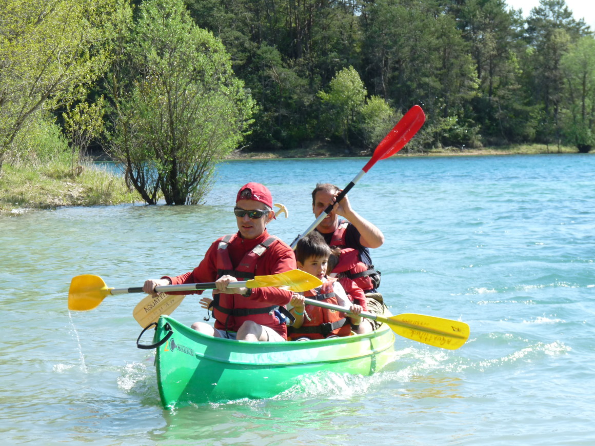 canoe entre copain