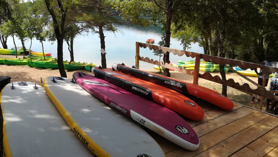 accueil gorges du verdon activité nautique