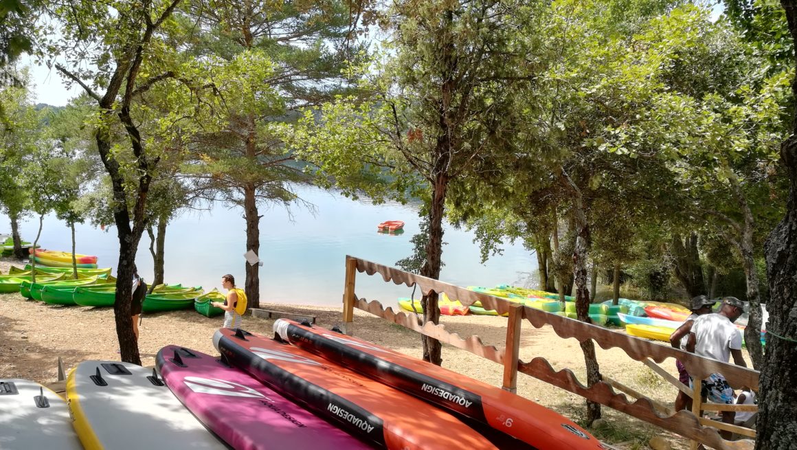 accueil gorges du verdon activité nautique