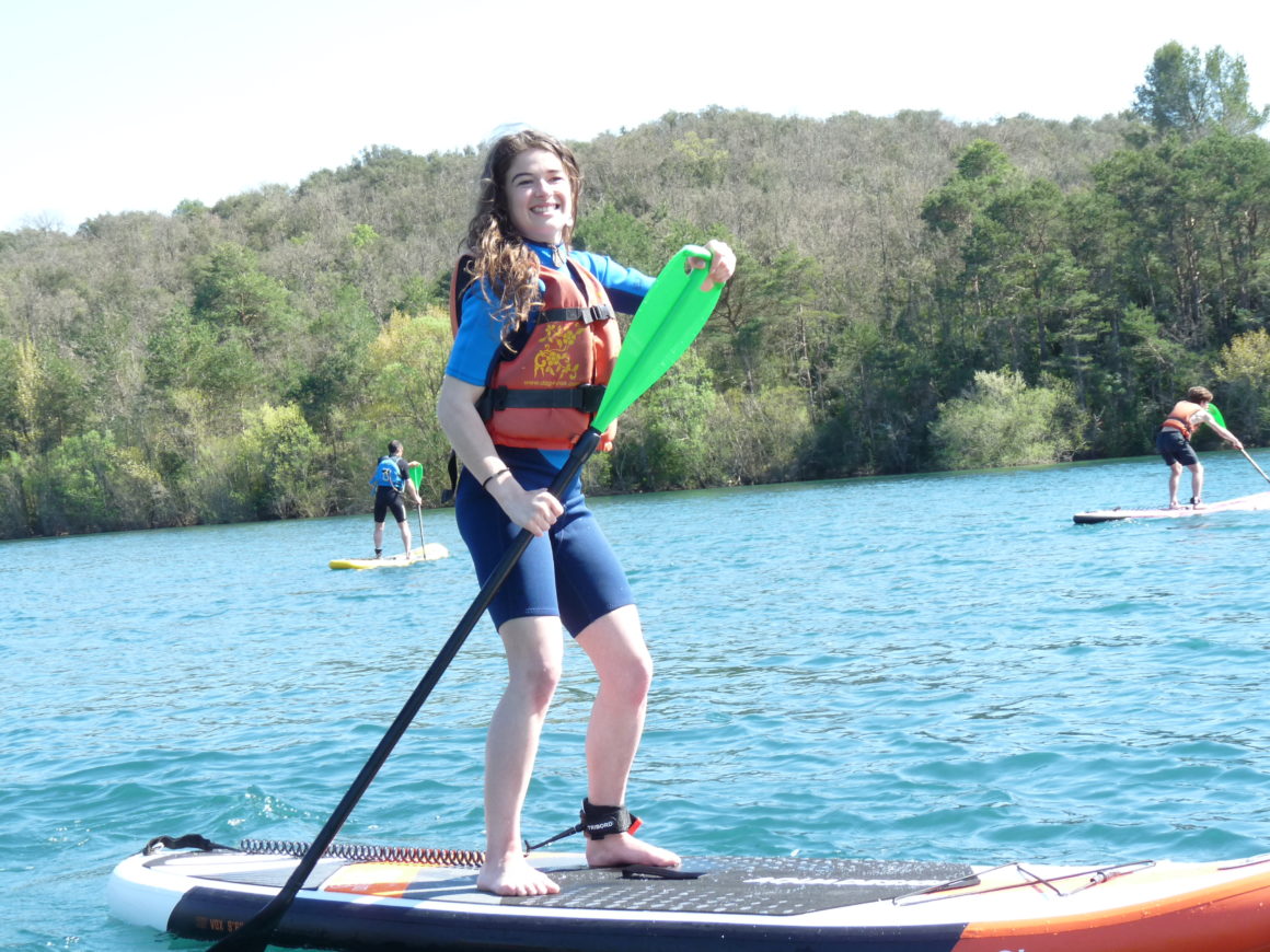 paddle dans le verdon