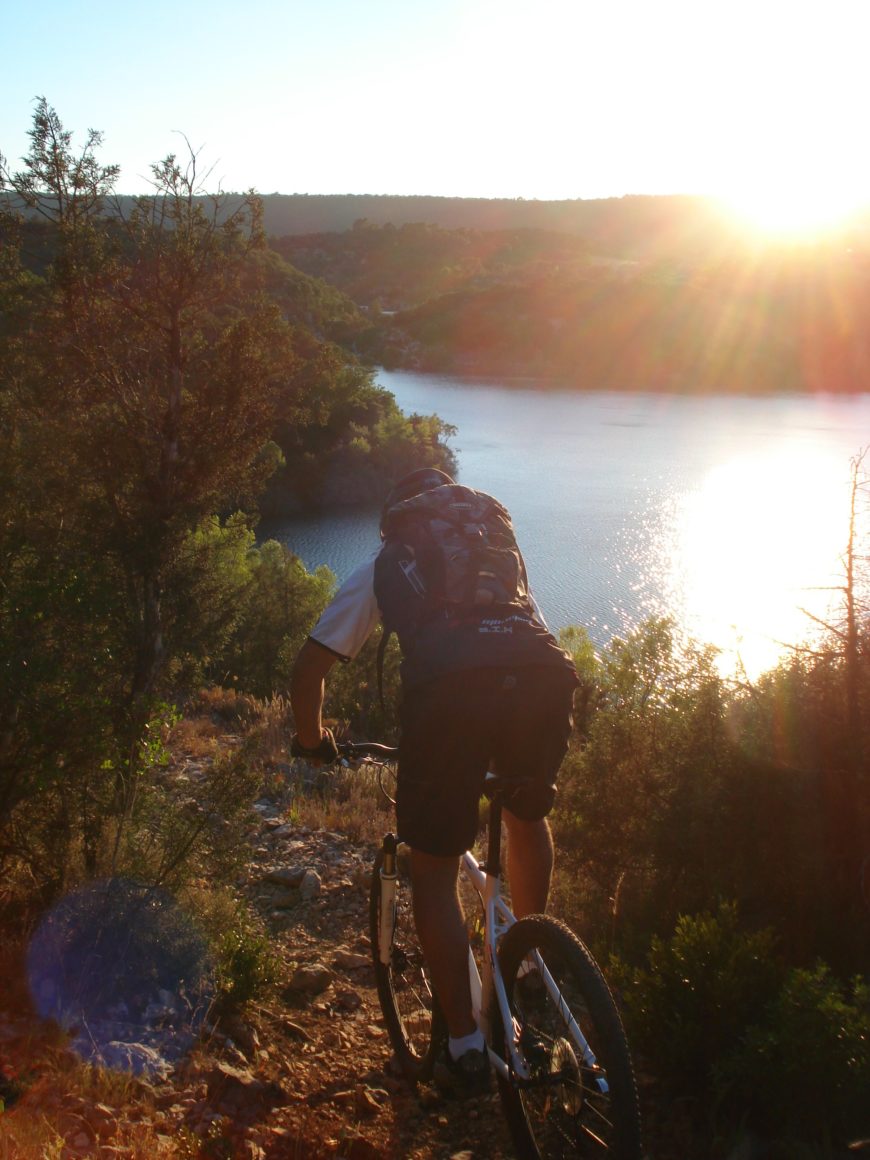 descente technique vtt