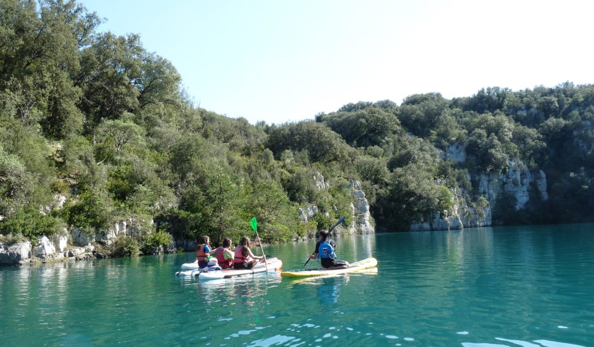 paddle en groupe