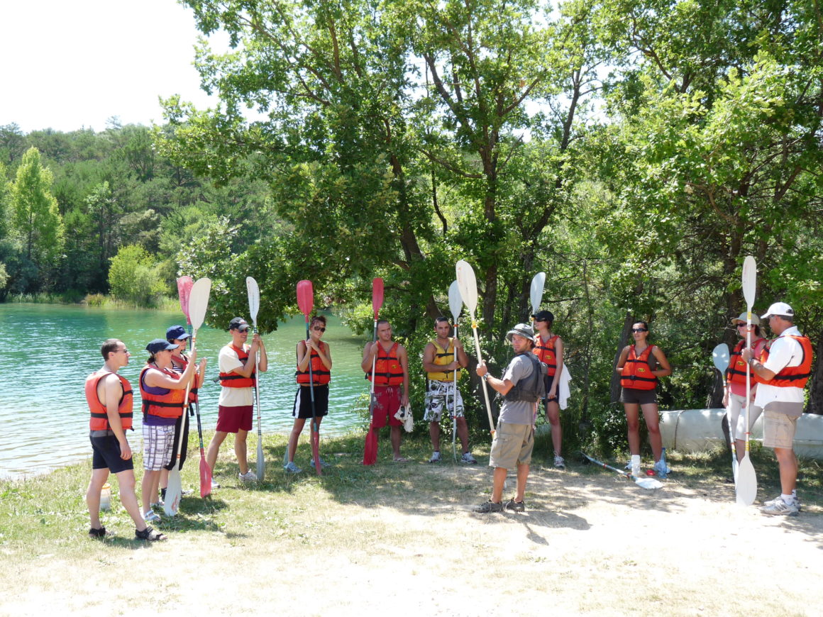 groupe breefing lac de cadenon