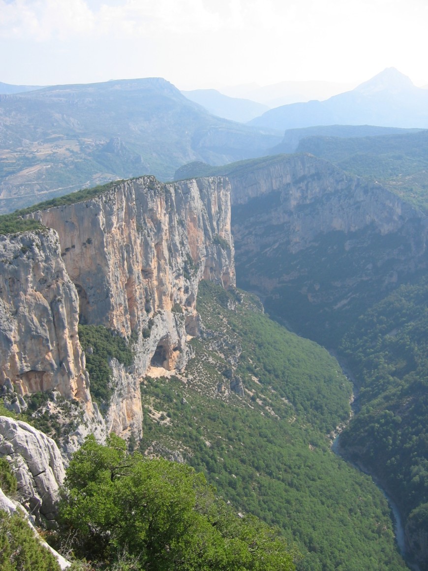 paysage gorges du verdon