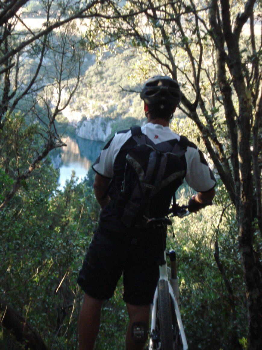 vtt gorges de baudinard