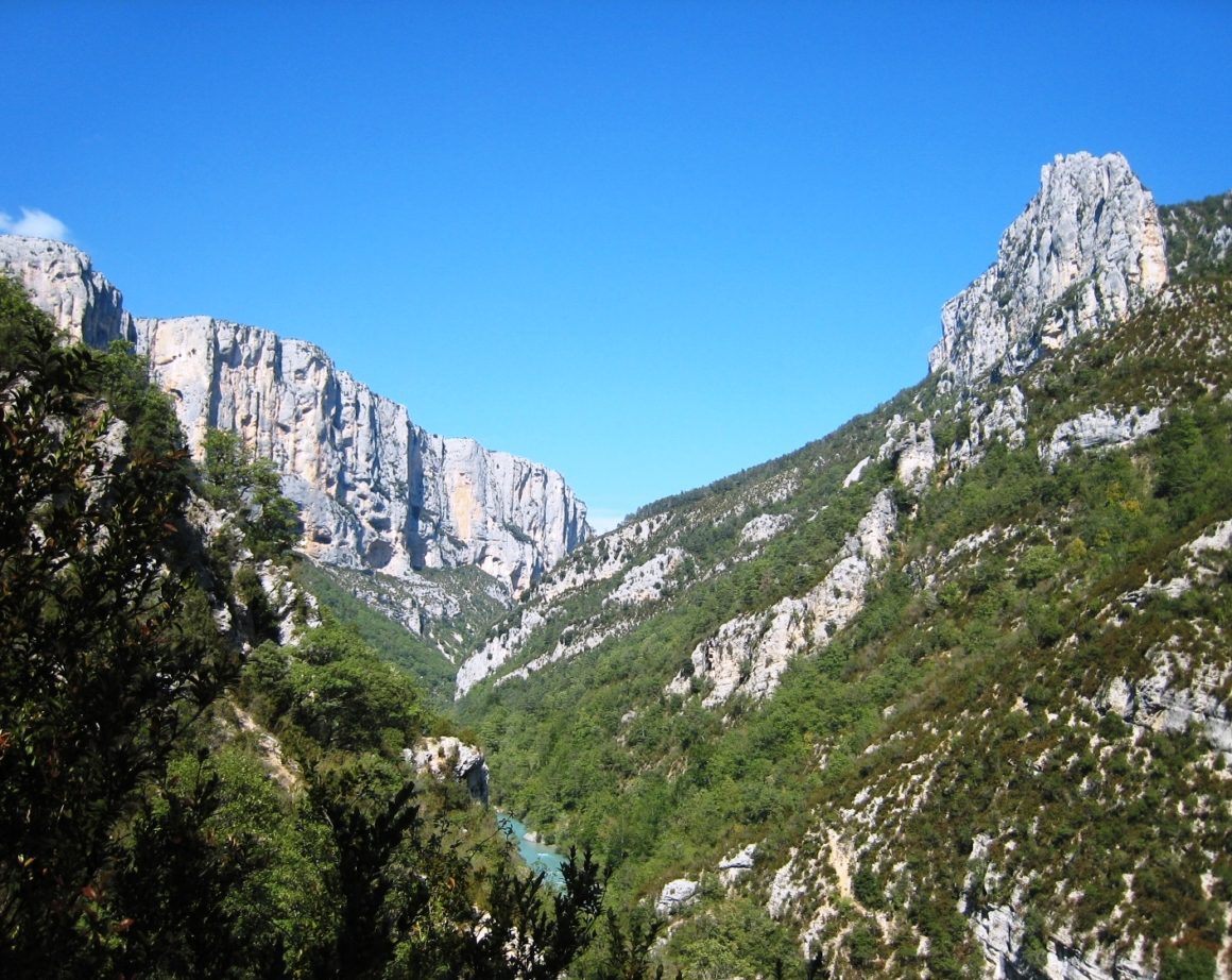 vue sur les gorges du verdon