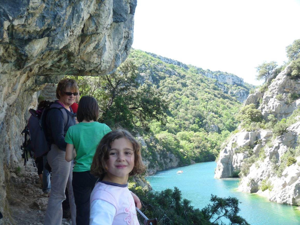 sentier des basses gorges du verdon