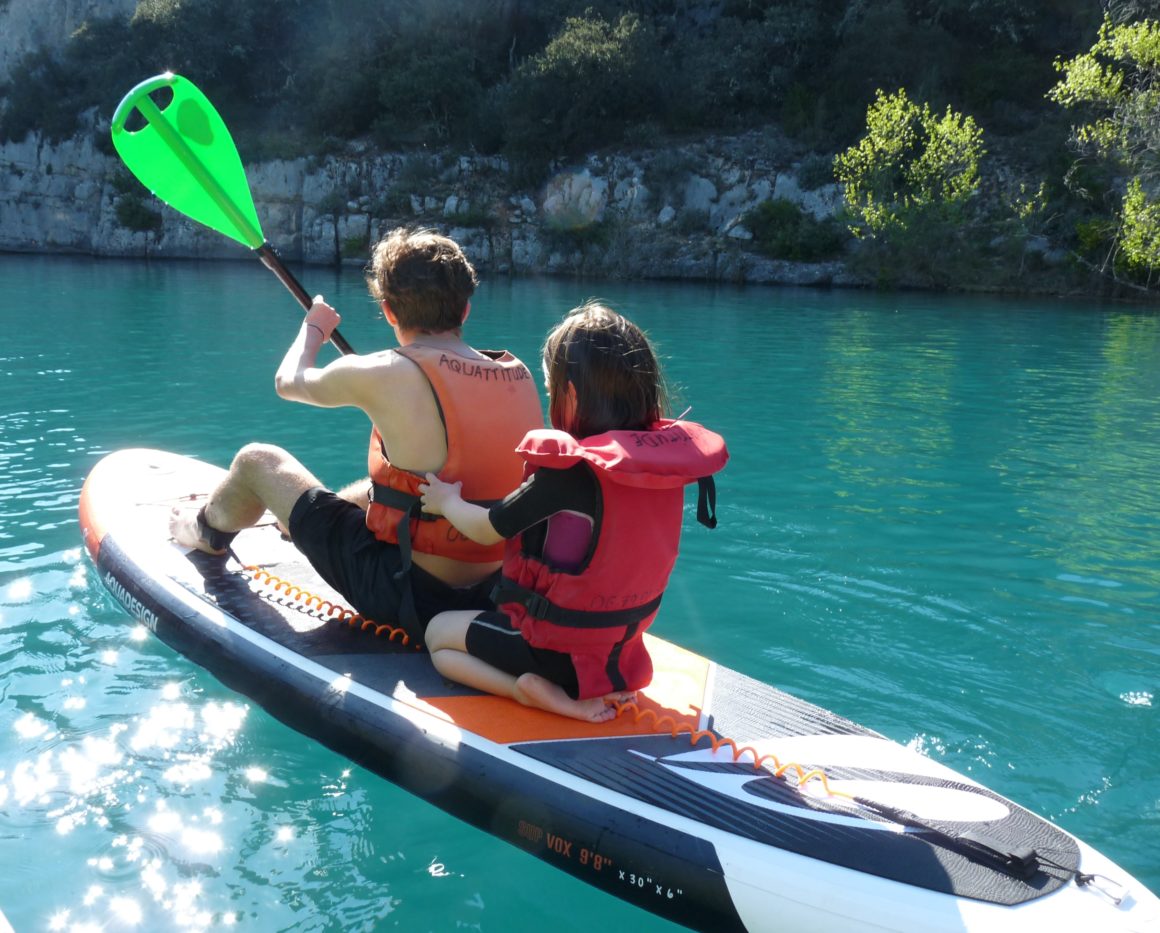 paddle en famille