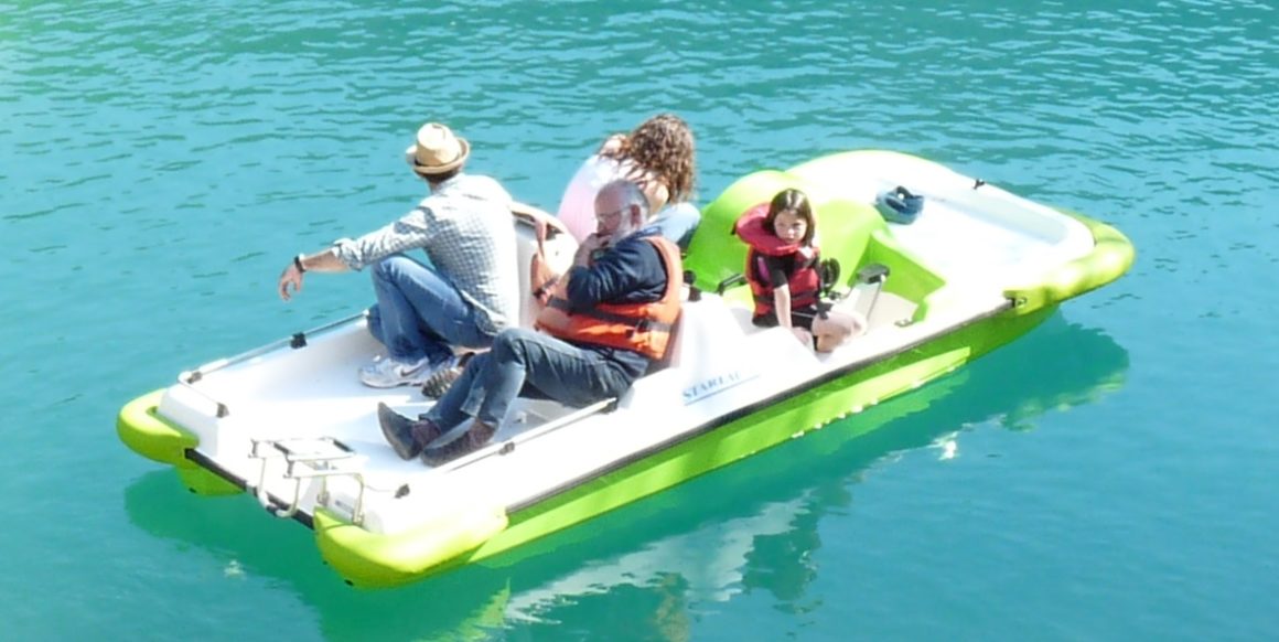 pedalo enfant verdon