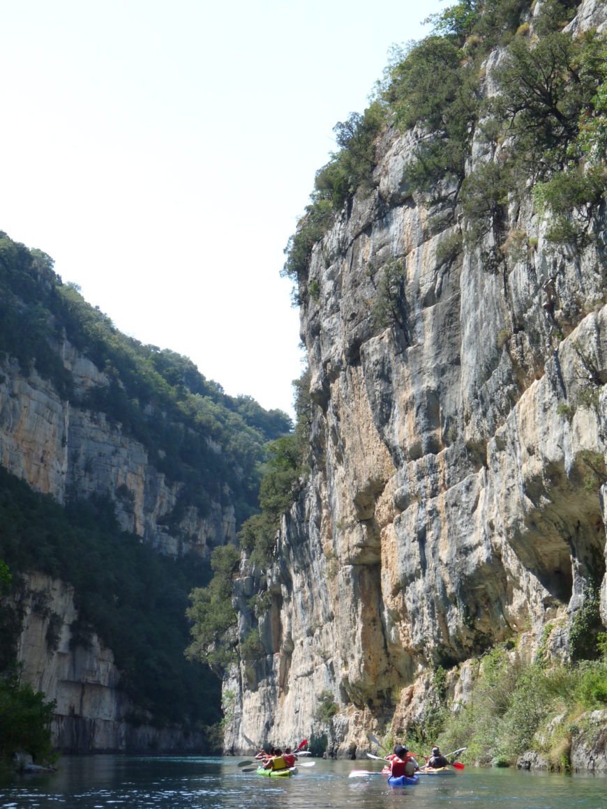 canoe kayak gorges de baudinard