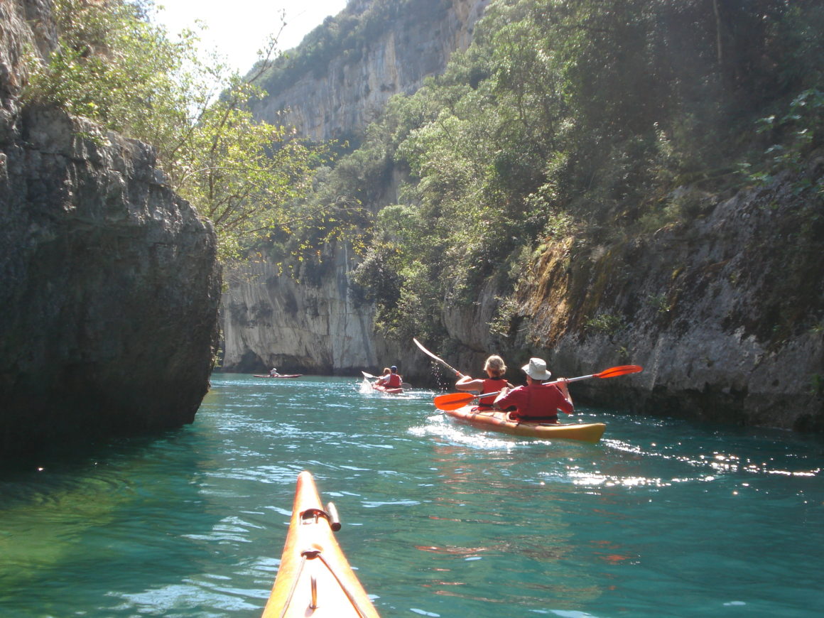 canoe kayak gorges de baudinard