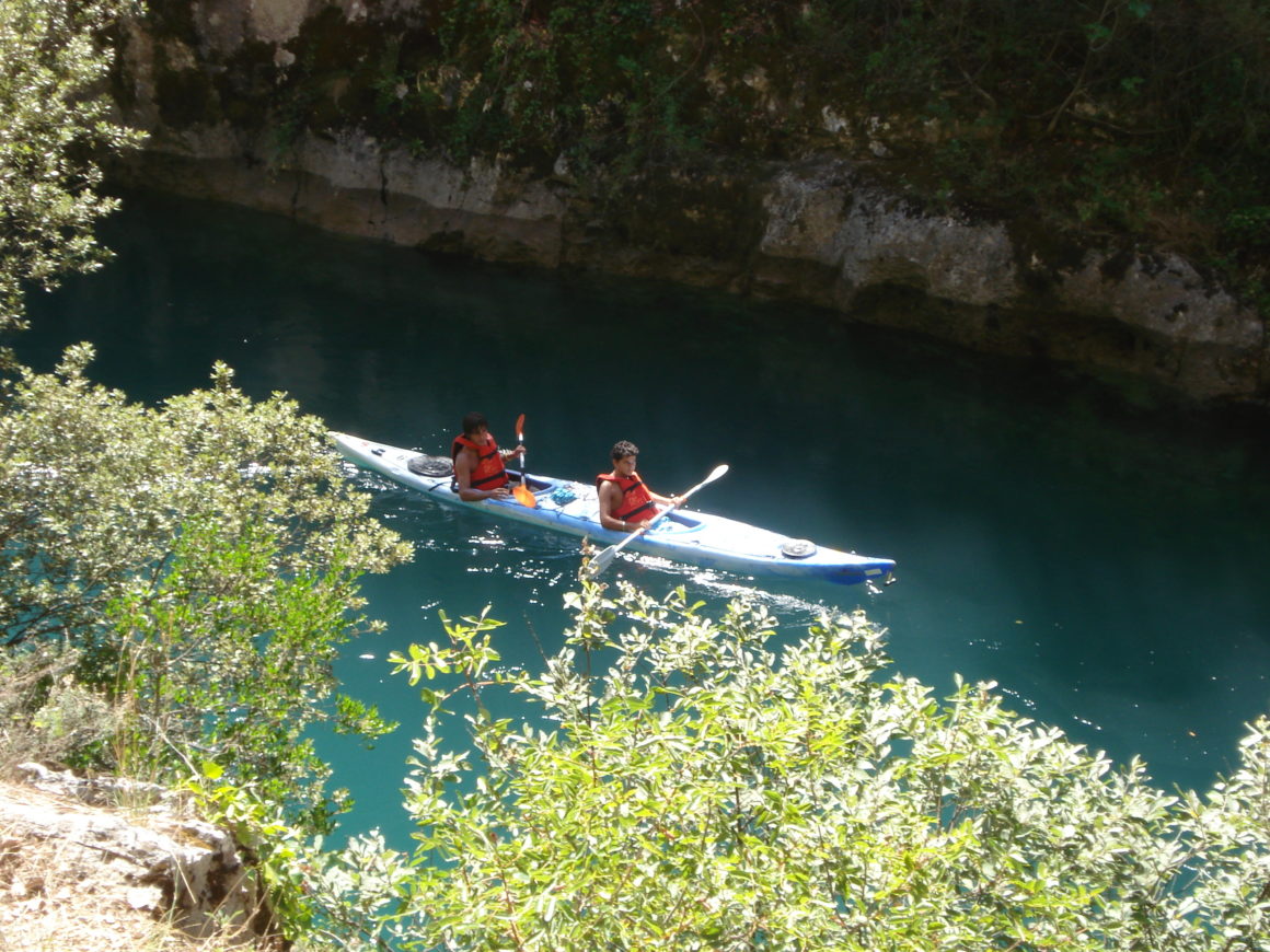 canoe kayak gorges de baudinard