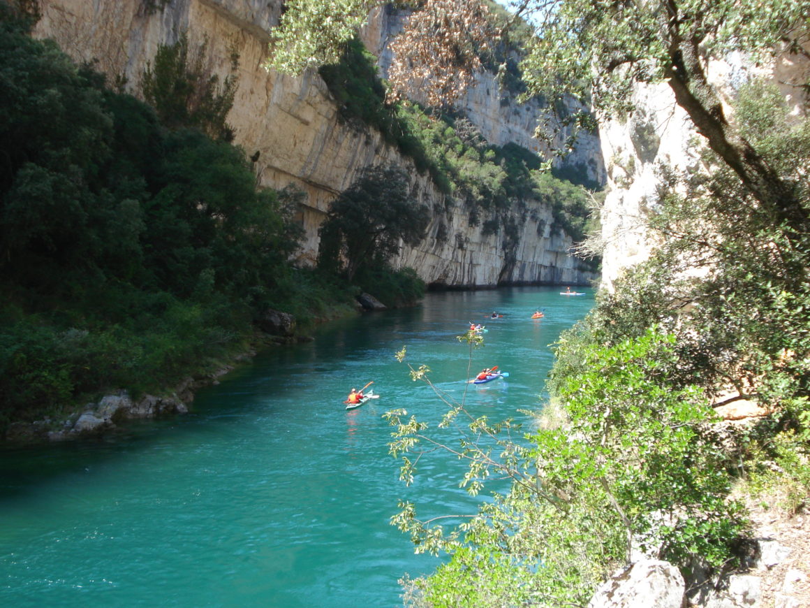 canoe kayak gorges de baudinard