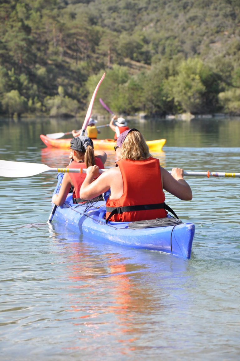 accueil gorges du verdon activité nautique