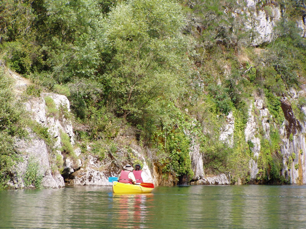 canoe kayak grottes gorges de baudinard