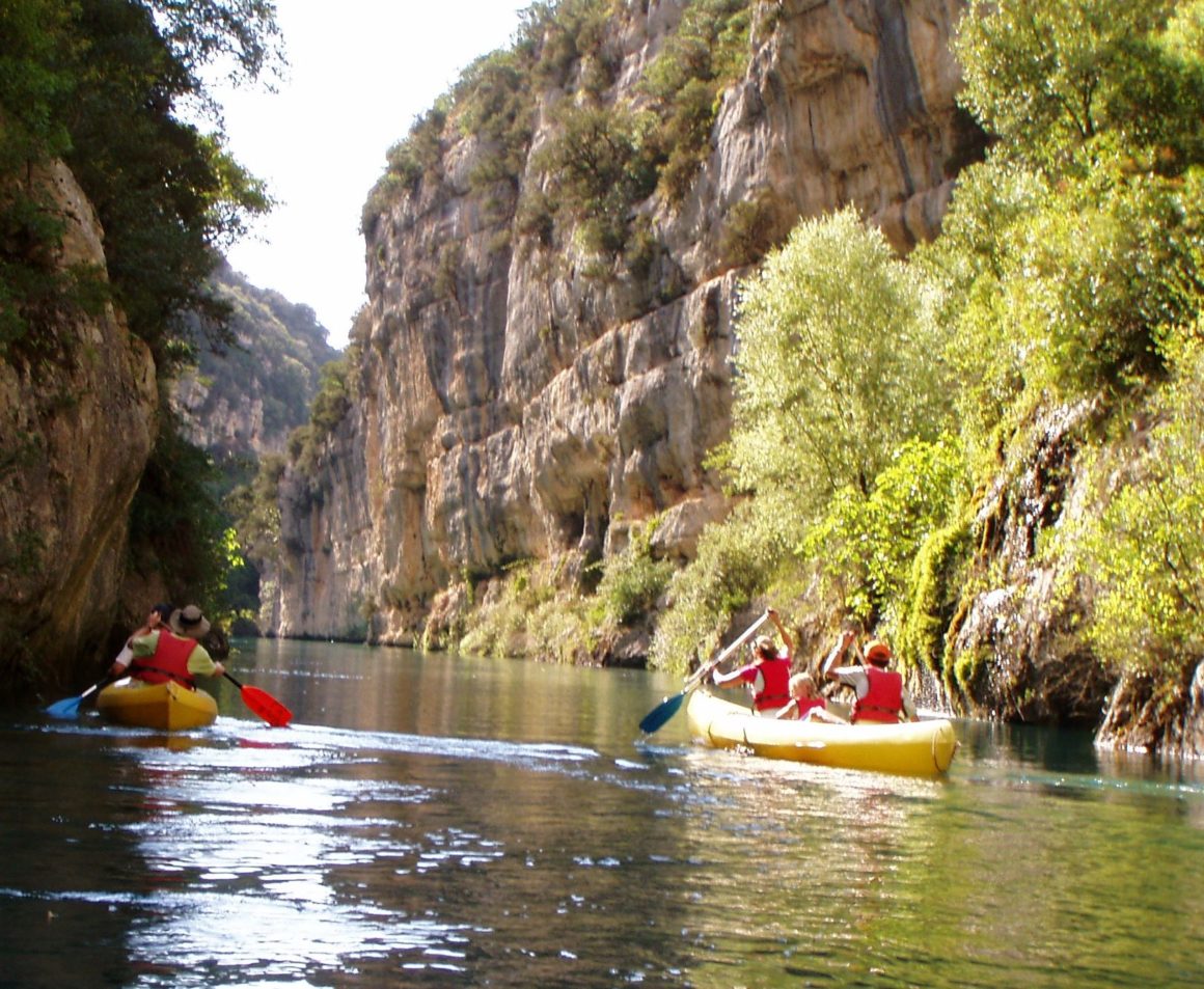 canoe kayak gorges de baudinard