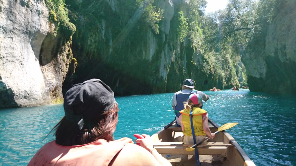 canoe kayak gorges de baudinard