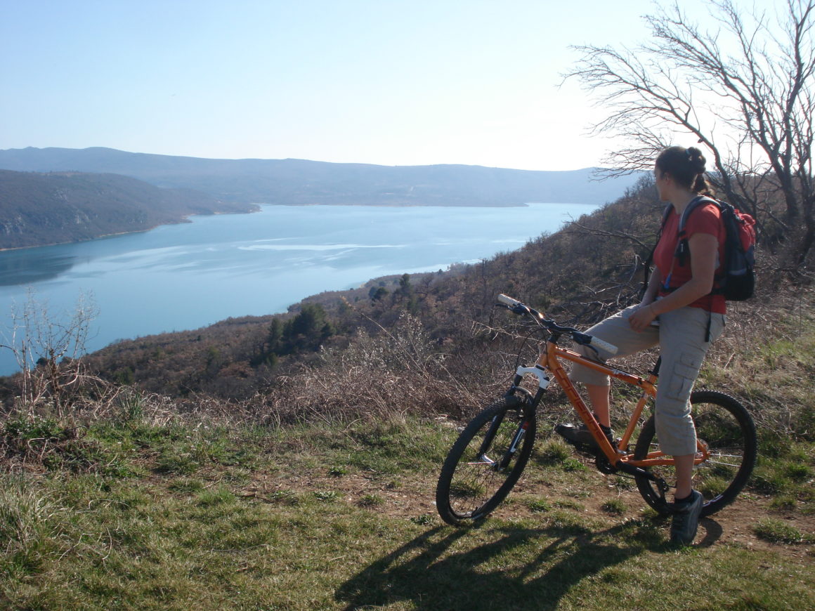 vtt lac de sainte croix