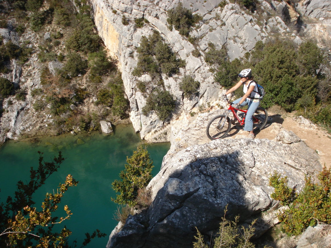 gorges de quinson esparron vtt