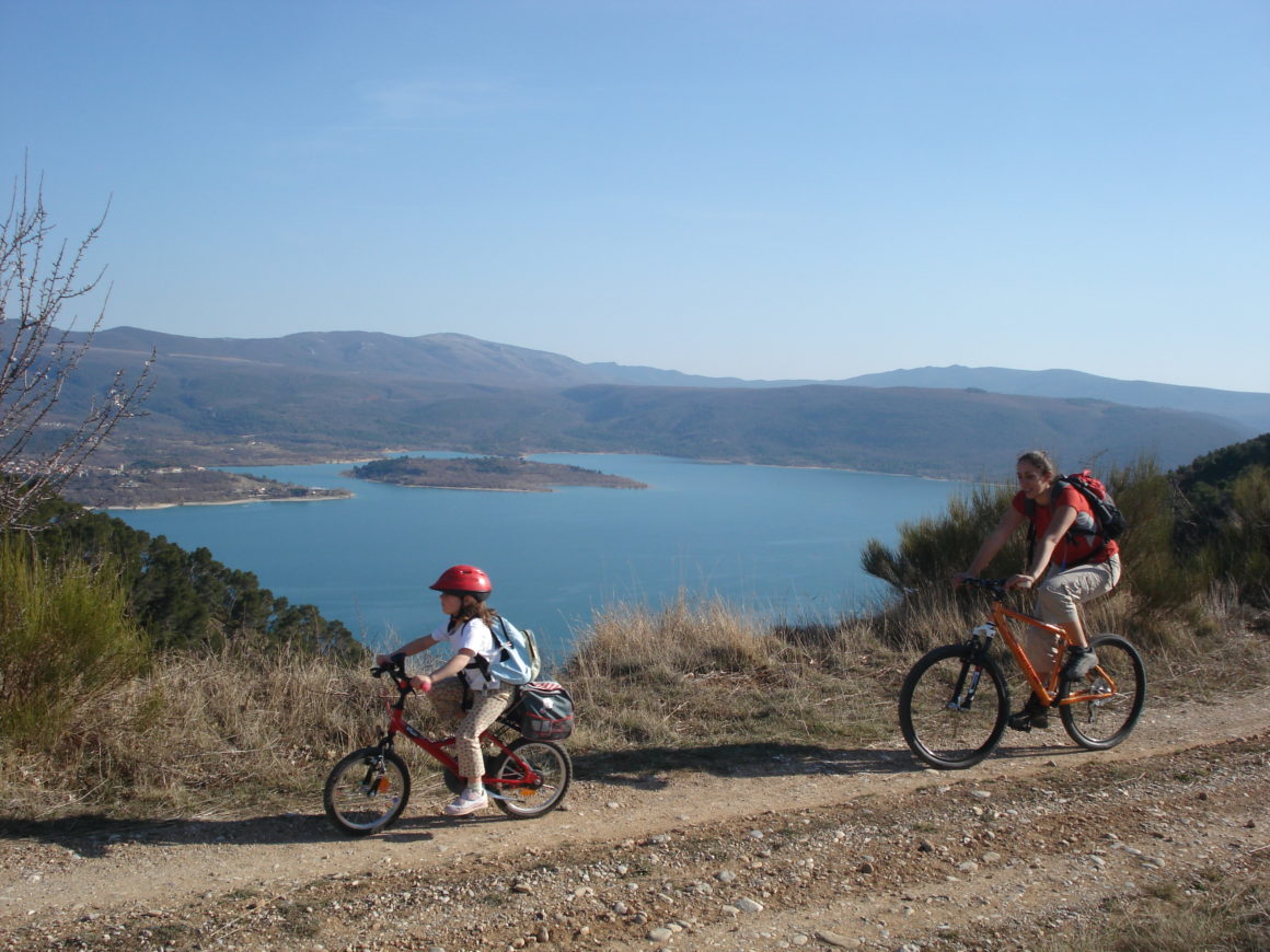 vtt famille belvedere sainte croix du verdon